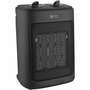 Elite Image 9" Personal Heater - 3 x Heat Settings - Black