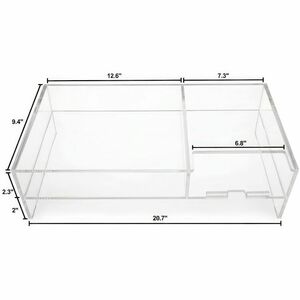 Kantek 2-Tier Acrylic Monitor Stand