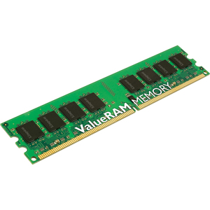 Kingston ValueRAM KVR667D2N5/1G RAM Module - 1 GB 1 x 1 GB - DDR2 SDRAM - 667 MHz DDR2-667/PC2-5300 - Non-ECC - CL5 - 240-pin