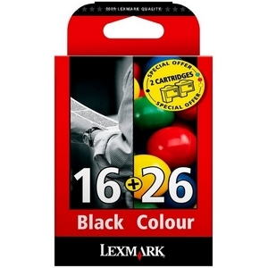 Lexmark No. 16/26 Ink Cartridge - Black