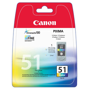 Canon CL-51 Ink Cartridge - Cyan, Magenta, Yellow