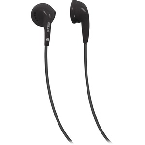 Maxell EB-95 Stereo Earphone - Stereo - Black - Mini-phone (3.5mm) - Wired - 32 Ohm - 20 Hz 23 kHz - Silver Plated Connector - Earbud - Binaural - Outer-ear - 1