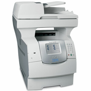 Ibm Monochrome 45 Ppm Mono 2400 Dpi Fax Printer Copier Scanner 39v1382
