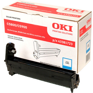 Oki 43381723 LED Imaging Drum - Cyan