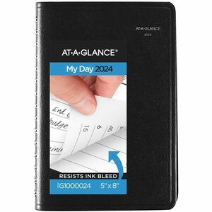 At-A-Glance DayMinder Daily Appointment Book - Julian Dates - Daily - 1 Year - January 2022 till December 2022 - 7:00 AM to 7:45 PM - Quarter-hourly - 1 Day Single Page Layout