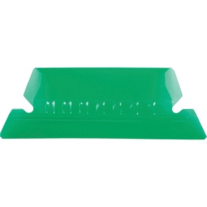 Pendaflex Hanging Folder Plastic Tabs - 25 Tab(s) - 5 Tab(s)/Set2" Tab Width - Green Plastic Tab(s) - Recycled - PVC-free - 25 / Pack