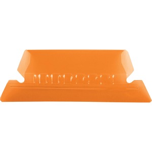 Pendaflex Hanging Folder Plastic Tabs - 25 Tab(s) - 5 Tab(s)/Set2" Tab Width - Orange Plastic Tab(s) - Recycled - 25 / Pack