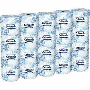 Kleenex Cottonelle Premium Bath Tissue Rolls - 2 Ply - 4" x 4" - 451 Sheets/Roll - White - Soft - For Washroom - 20 / Carton