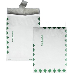 Quality Park First Class Expansion Envelopes - First Class Mail - 10" Width x 13" Length - 1 1/2" Gusset - 18 lb - Self-sealing - Tyvek - 100 / Carton - White