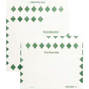 Quality Park Tyvek Expansion First Class Envelopes - First Class Mail - 10" Width x 13" Length - 2" Gusset - 18 lb - Peel & Seal - Tyvek - 100 / Carton - White