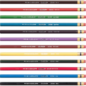 Prismacolor Col-Erase Colored Pencils - Tuscan Red, Terracotta, Blue, Carmine Red Lead - Assorted Barrel - 12 / Set