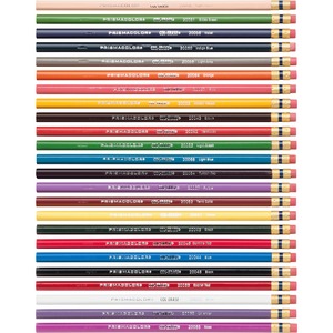 Prismacolor Col-Erase Colored Pencils - Assorted Lead - Assorted Barrel - 24 / Set