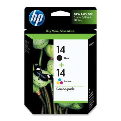 HewlettPackard-HP-14-Ink-Cartridges500-Pg-Yield-BK470-Pg-Yield-Clr2PK--HEWC9337FN