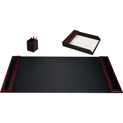 Dacasso Rosewood & Leather Desk Set DACD8037