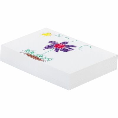Roaring Spring Kids Drawing Pad, 40 White 9 x 12 Sheets, 12/Carton (Roa52505Cs)