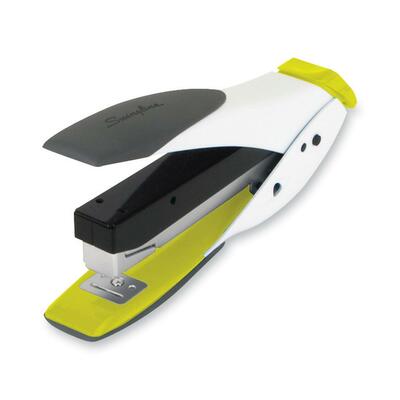 Swingline Stapler, Compact, Low Force, 25 Sht Cap, 6/CT, GN/GY | gyyjmms