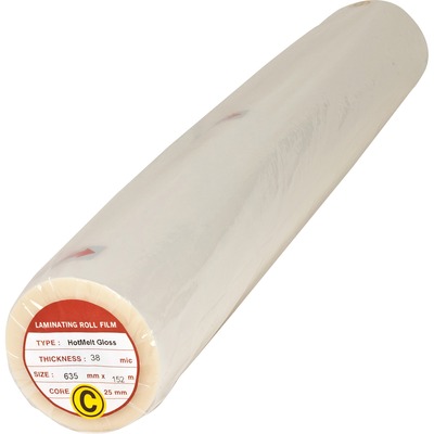 Business Source Glossy Surface Laminating Roll Film BSN20857