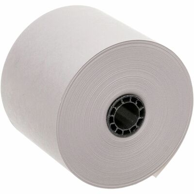 Business Source 1-Ply 126' Adding Machine Paper Rolls - 2 1/4