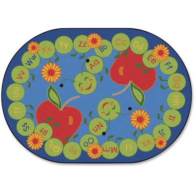Carpets for Kids ABC Caterpillar Oval Seating Rug CPT2295