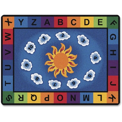 Carpets for Kids Sunny Day Learn/Play Rectangle Rug CPT9412