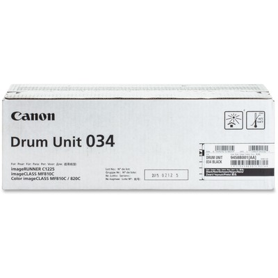 Canon DRUM034 Drum Unit CNMDRUM034BK