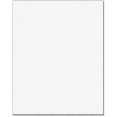 25 / Pack White 28" X 22" Pacon Plastic Poster Board Plastic, 