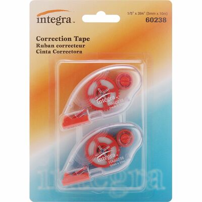 Tombow Mono Hybrid Style Correction Tape 1/6 x 394 Non-Refillable 10/Pack