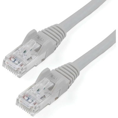Forkert Undtagelse dommer StarTech.com 125ft CAT6 Ethernet Cable - Gray Snagless Gigabit - 100W PoE  UTP 650MHz Category 6 Patch Cord UL Certified Wiring/TIA - 125ft Gray CAT6  Ethernet cable delivers Multi Gigabit 1/2.5/5Gbps &