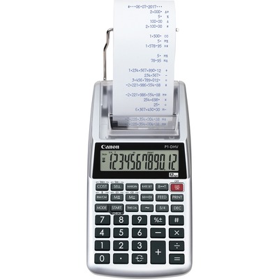 Canon P1DHV3 Compact Printing Calculator - Sign Change, Built-in