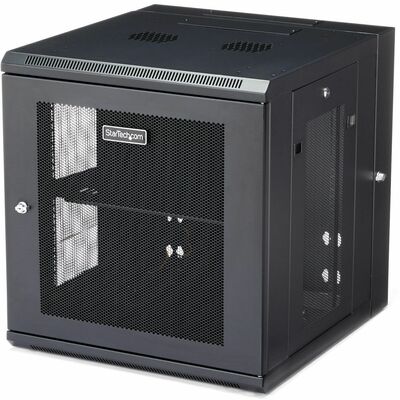 StarTech.com 12U Wall-Mount Server Rack Cabinet - 19.7 in. Deep ...
