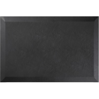 Genuine Joe Soft Step Vinyl Anti-Fatigue Mats - Black