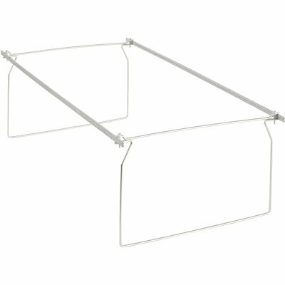 Business Source Premium File Folder Frames - Legal - Metal - Stainless ...