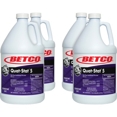 Betco Quat-Stat 5 Disinfectant Gallon BET3410400CT