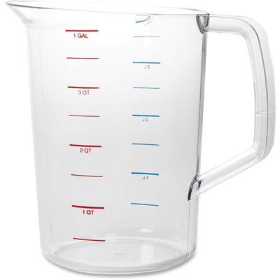 Rubbermaid Commercial Bouncer 4 Quart Measuring Cup RCP3218CLE