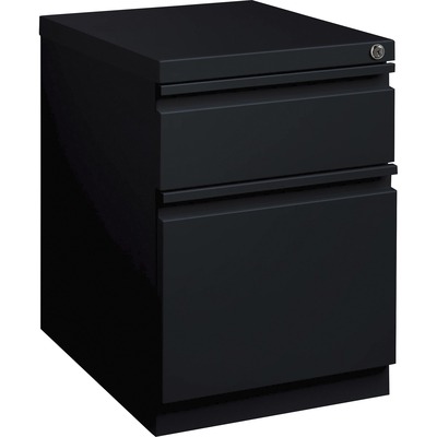 Lorell 20" 2-Drawer Box/File Steel Mobile Pedestal - Thumbnail 3
