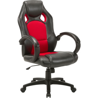 Lorell High-Back 2-Color Economy Gaming Chair - Thumbnail 2