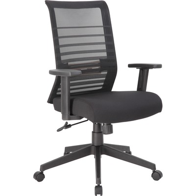 Lorell Horizontal Mesh Back Task Chair - Thumbnail 2