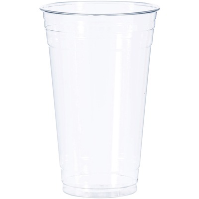 Cold Cups, 16 fl oz, 1000 / Carton, Clear, Green, Polypropylene, Cold Drink