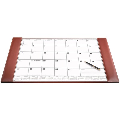 Dacasso Rustic Leather Calendar Desk Pad DACP3250