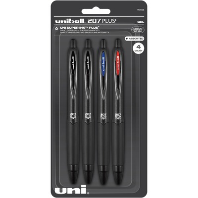 10 X UNI-BALL SIGNO Impact White Gel Pen Pigment Ink 1.0mm One Box 