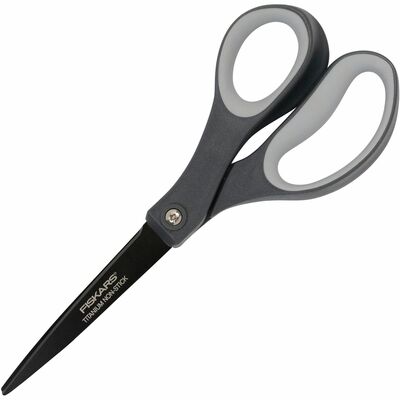 Fiskars Non-Stick Titanium Softgrip Scissors