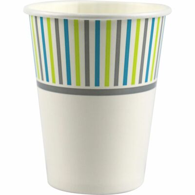 6 oz All-Purpose White Paper Cups (50 ct) - hot Beverage Cup for Coffee Tea  Water and cold Drinks - ideal Home Bath Cup paper cup