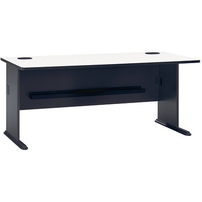 Bush Business Furniture Series A72W Desk, Slate BSHWC84872