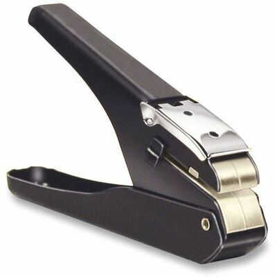 1 Hole Punch Silver/Black 