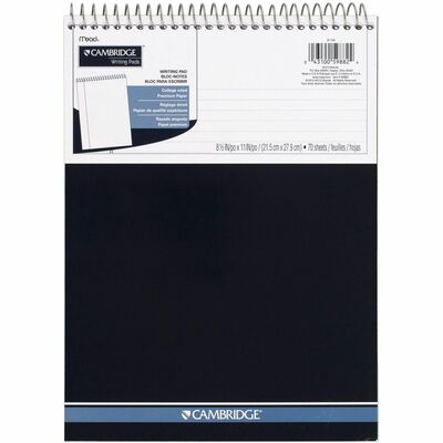 Mead Ruled Writing Tablet 100 Sheets Ruled 20 lb Basis Weight 6 x 9 White  Paper 1 Each - Office Depot