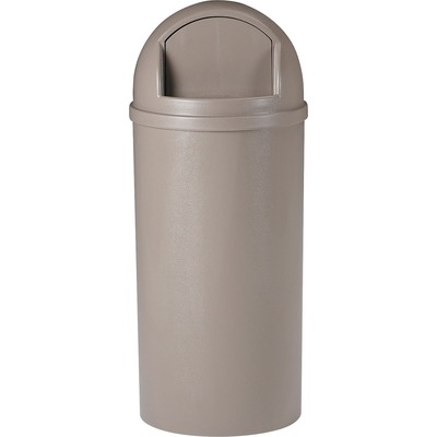 Details about   Rubbermaid Commercial Marshal Classic Container Round Polyethylene 15gal Beige 