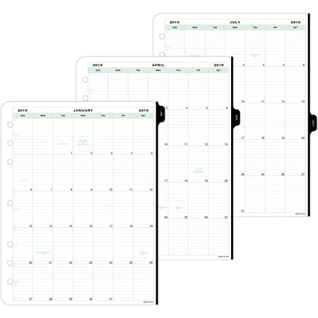 Day-Timer Appointment 2-page-per-day Reference Planner Refills