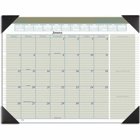 At-A-Glance Executive Monthly Calendar Desk Pad