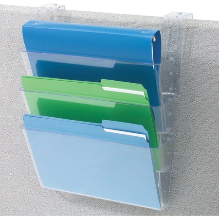 deflecto 3-Pocket Partition Letter Wall System