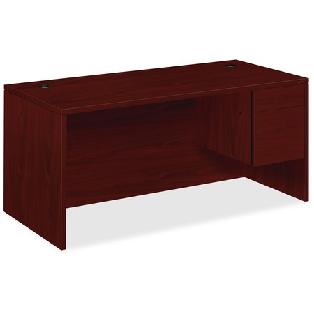 HON 10500 Series Right Single Pedestal Desk 2 Drawer
